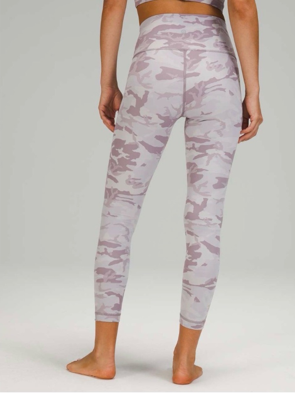 LULULEMON • Wunder Under High-Rise Tight 25" *Luxtreme camo jacquard size 4